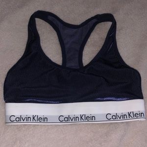 Calvin Klein xs ribbed sports bra